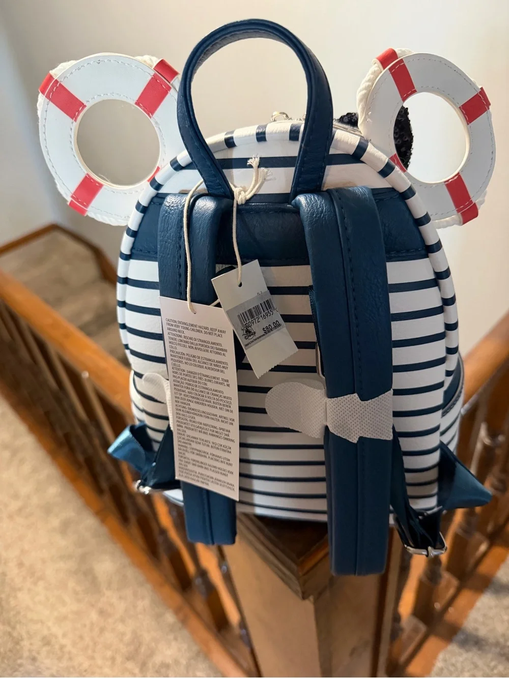 Loungefly yacht club Disney parks book bag